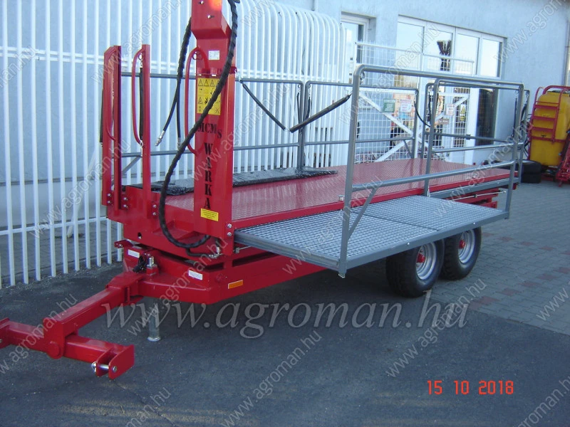 Pótkocsi gyümölcsösbe -PSN 260/2- sima (MCMS)
