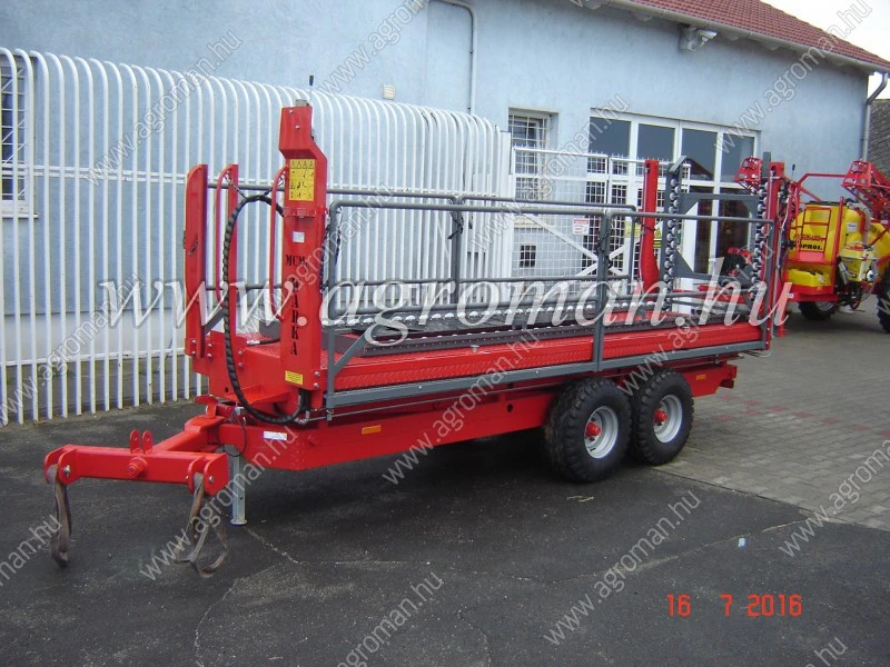Pótkocsi gyümölcsösbe PSN 260/2 -Görgős, Lift&Roll (MCMS)